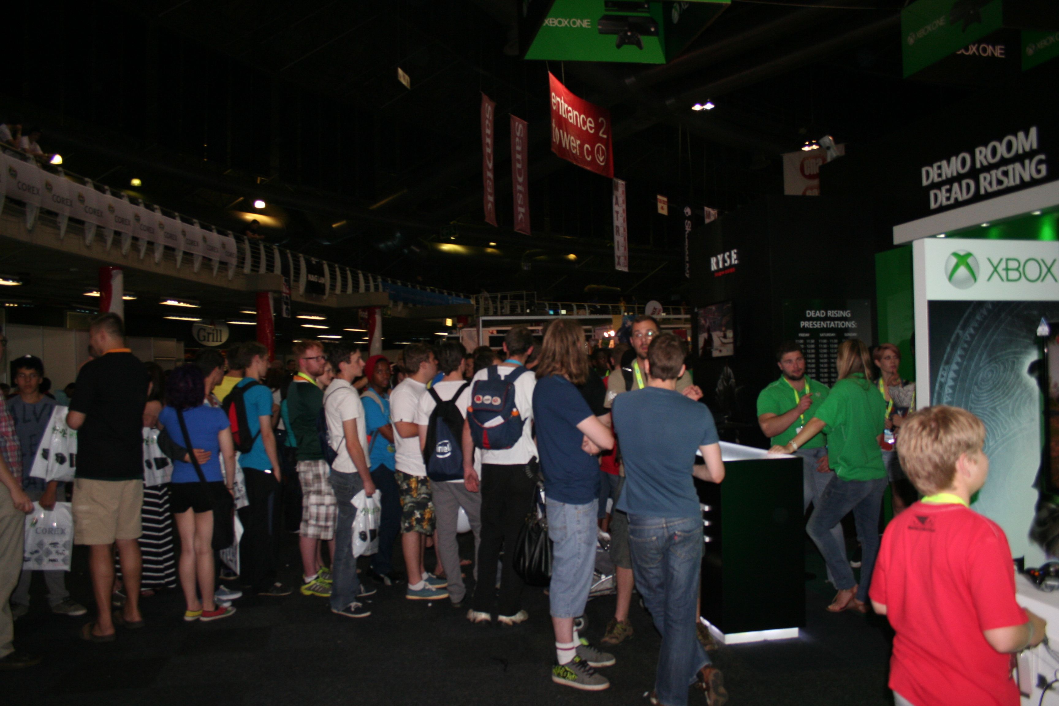 This is how the queues looked for Ryse